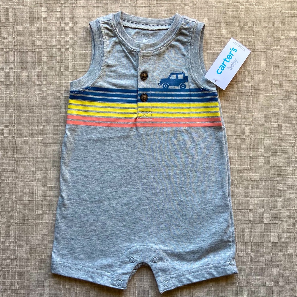 Summer Sale!☀️🌺 Carter’s 6mo Shorts Tank Top One Piece